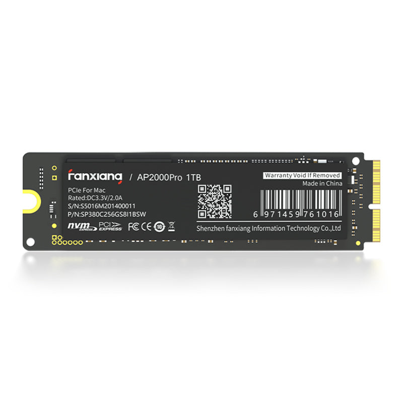 Fanxiang AP2000Pro PCIe3*4 NVMe M.2 SSD For Mac