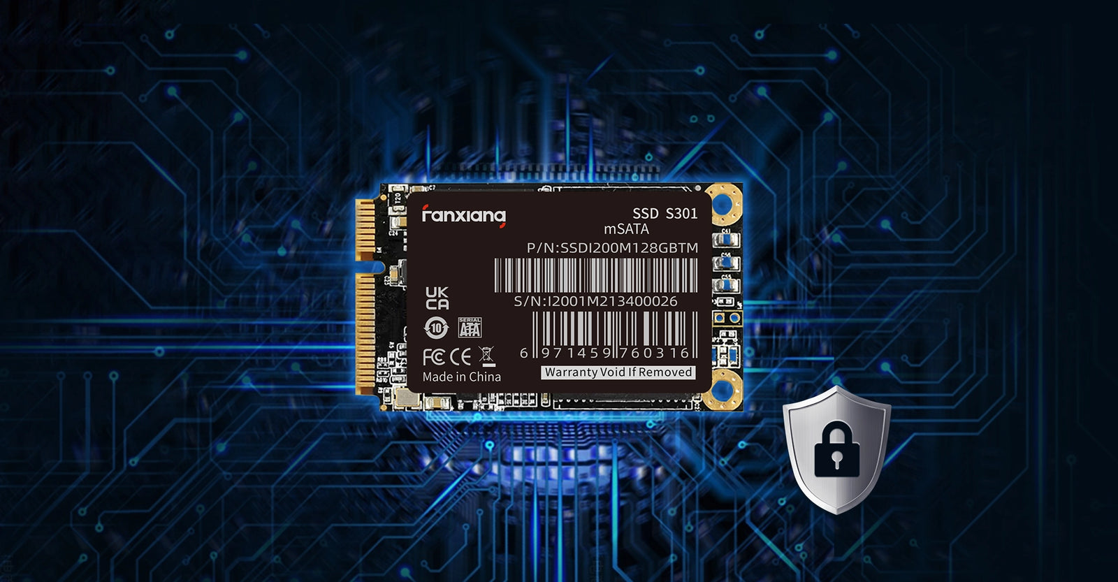 FanXiang S301 mSATA SSD For PC/Laptop