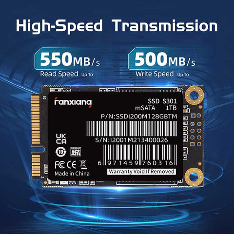 FanXiang S301 mSATA SSD For PC/Laptop