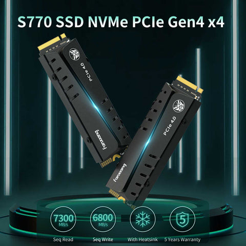 FanXiang S770 PCIe 4.0 NVMe M.2 Internal SSD